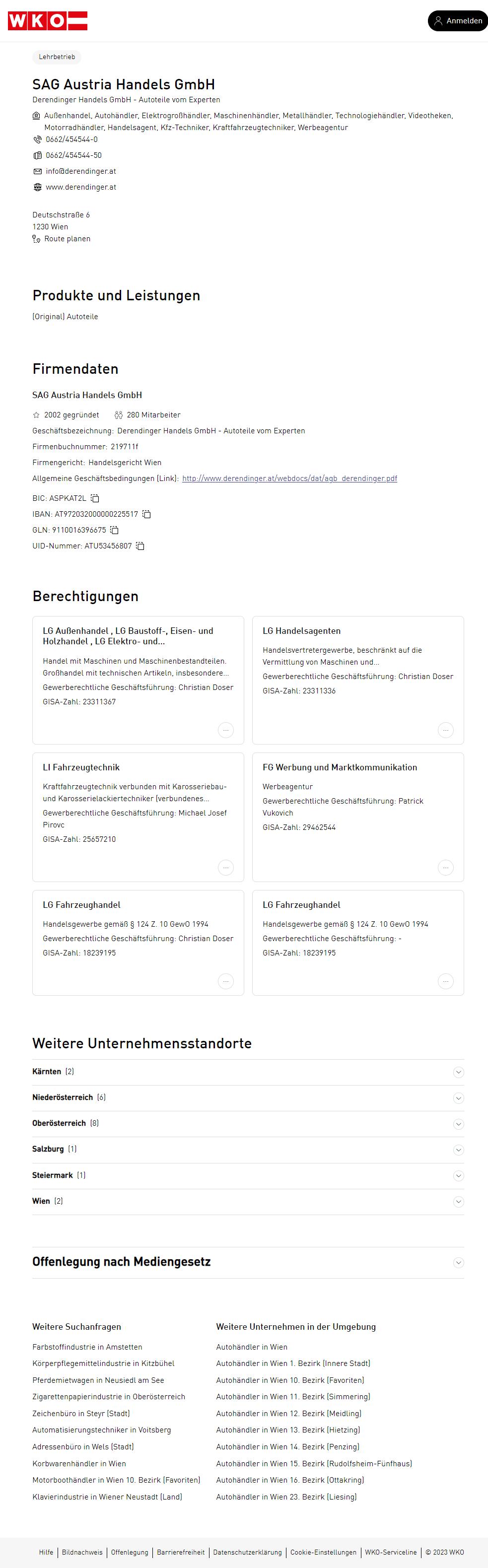 WKO Website Screenshot